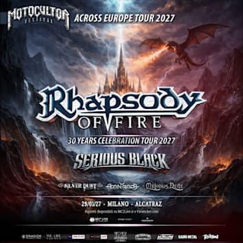 RHAPSODY OF FIRE - 30 YEARS CELEBRATION TOUR 2027