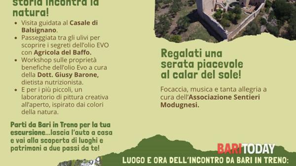 Notte a Balsignano. Arte, olio e tradizioni pugliesi