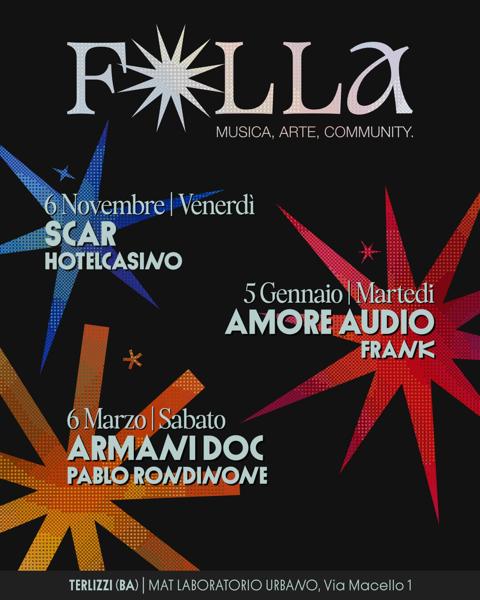 FOLLA — ARMANI DOC with PABLO RONDINONE