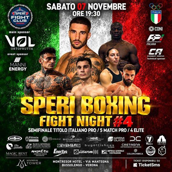 Speri Boxing Fight Night #4