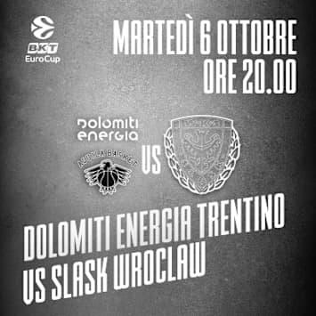 Dolomiti Energia Trentino vs Slask Wroclaw