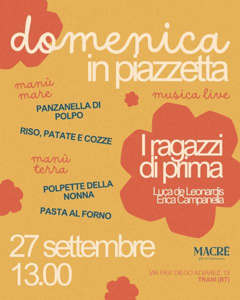 Domenica in Piazzetta