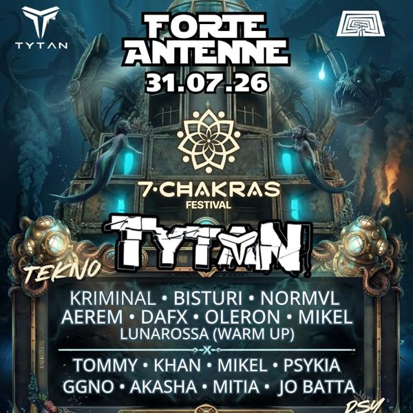 TYTAN X 7CHAKRAS | Tekno & Psytrance