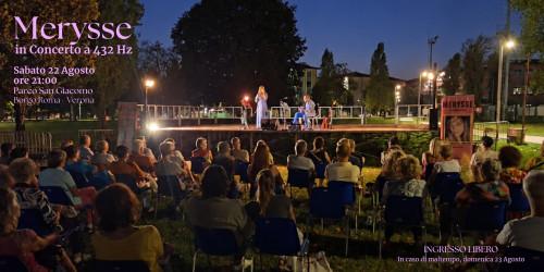 Merysse in concerto a 432 Hz