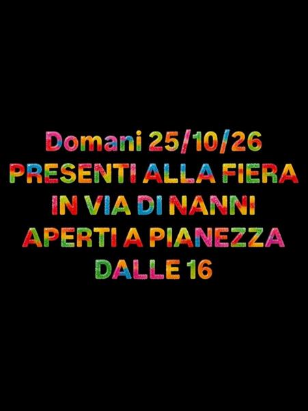 Fiera in Via Di Nanni