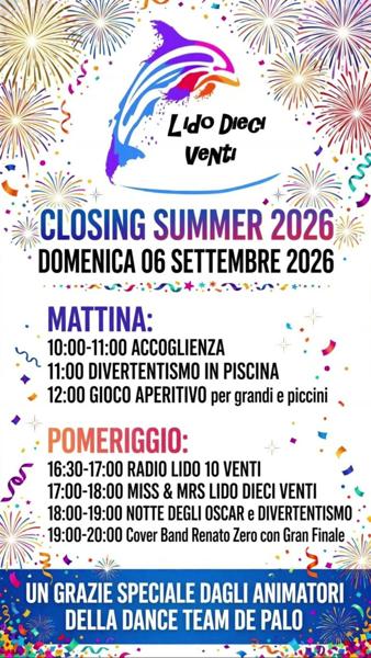 Closing Summer 2026