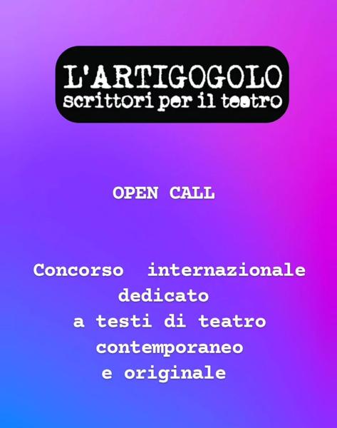 Artigogolo - Concorso internazionale di drammaturgia contemporanea