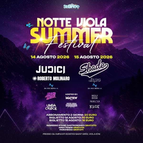 NOTTE VIOLA Summer Festival