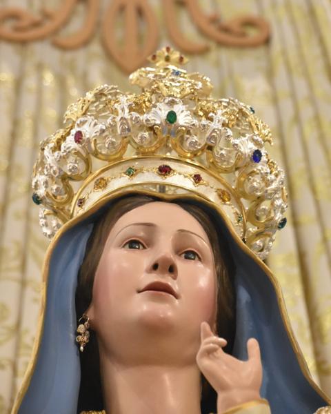 Commemorazione mensile della Madonna della Vetrana