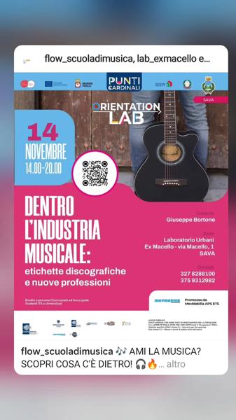 Orientation Lab: Dentro l'industria musicale