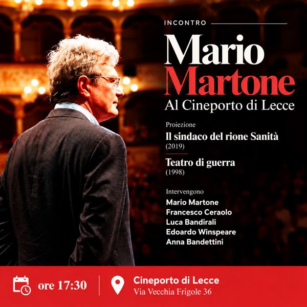 Mario Martone al Cineporto di Lecce
