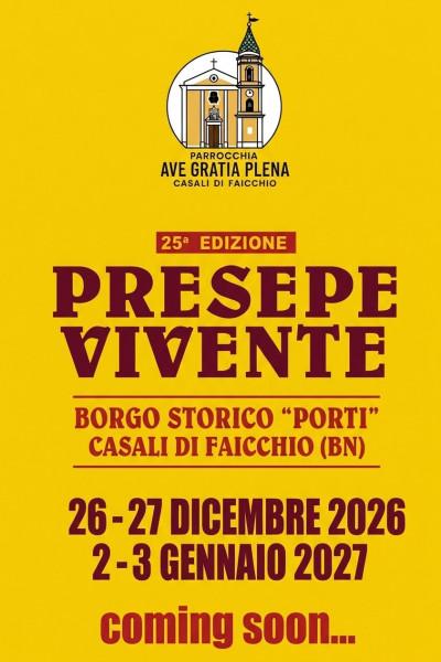 25ª Edizione del Presepe Vivente