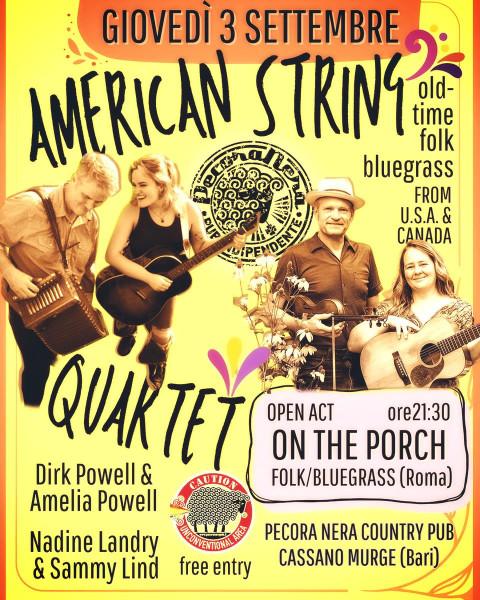 American String Quartet + On The Porch