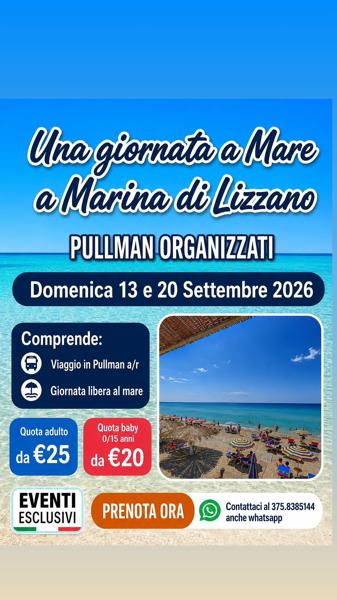 Una giornata a Mare a Marina di Lizzano