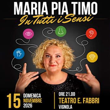 Maria Pia Timo - In Tutti i Sensi