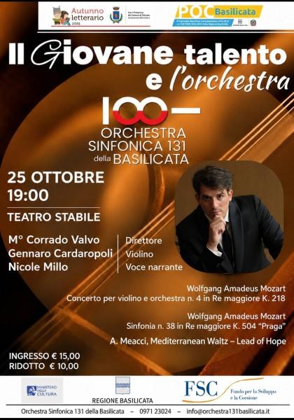 Il giovane talento e l'orchestra