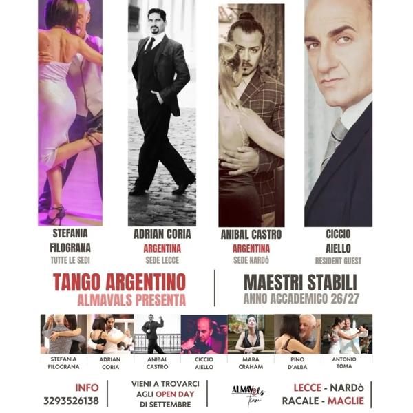 Open Day Tango Argentino - Maglie