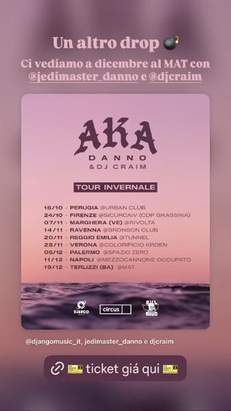 AKA - Danno & DJ Craim Tour Invernale