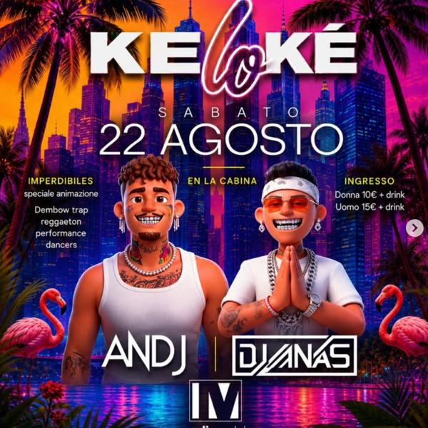 Mulino Club - KE LO KE - Dj ANAS - Saturday Night