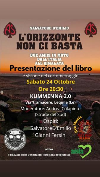 L'Orizzonte Non Ci Basta — Presentazione del libro