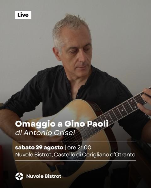 Omaggio a Gino Paoli di Antonio Crisci