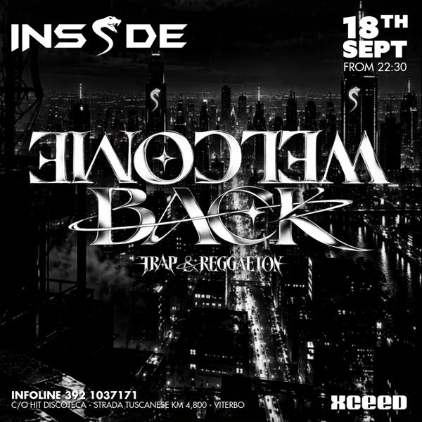 WELCOME BACK
