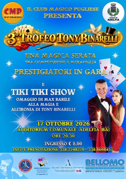 3° Trofeo Tony Binarelli