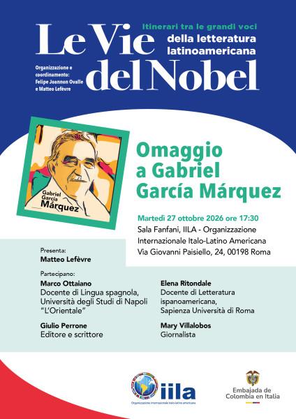 Le Vie del Nobel: incontro su Gabriel García Márquez