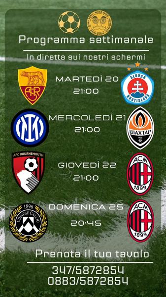 Bournemouth - Milan in diretta