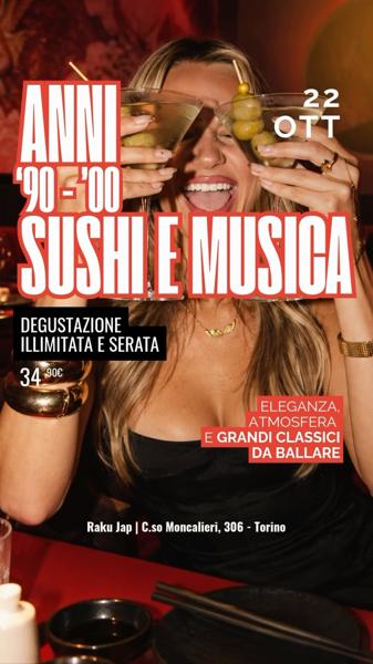 Anni '90-'00 Sushi e Musica