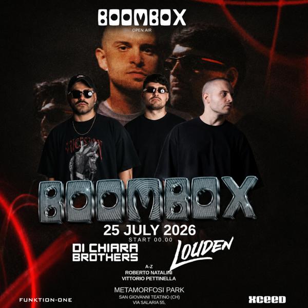 BOOMBOX w/ DI CHIARA BROTHERS & LOUDEN