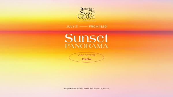31.07 - SUNSET PANORAMA - Dede