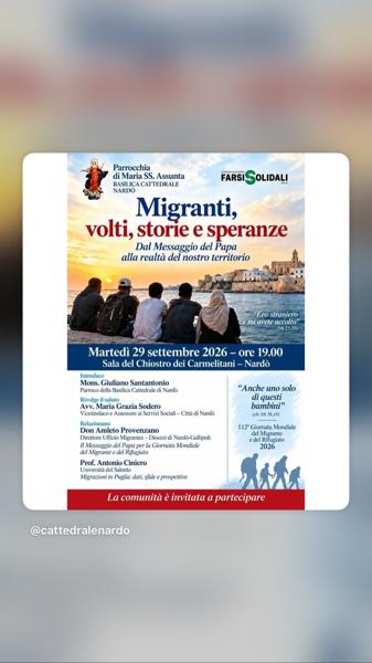 Migranti, volti, storie e speranze