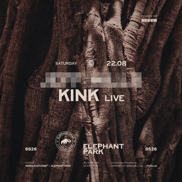 Elephant Park Closing Season w/ Secret Guest + Kink Live