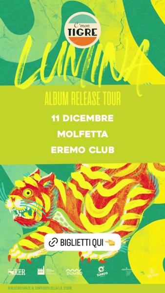 C'mon Tigre – Lumina Album Release Tour
