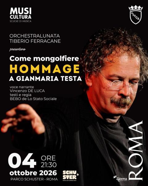 Come mongolfiere - Hommage a Gianmaria Testa