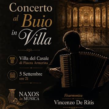 Concerto al Buio in Villa