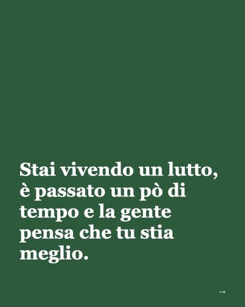 Senza te, insieme a te: dal vuoto al lascito