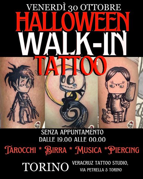 Halloween Walk-In Tattoo