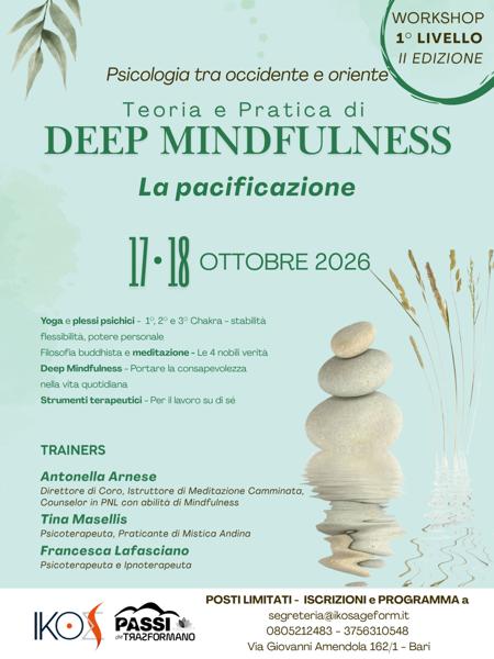 Deep Mindfulness – La Pacificazione