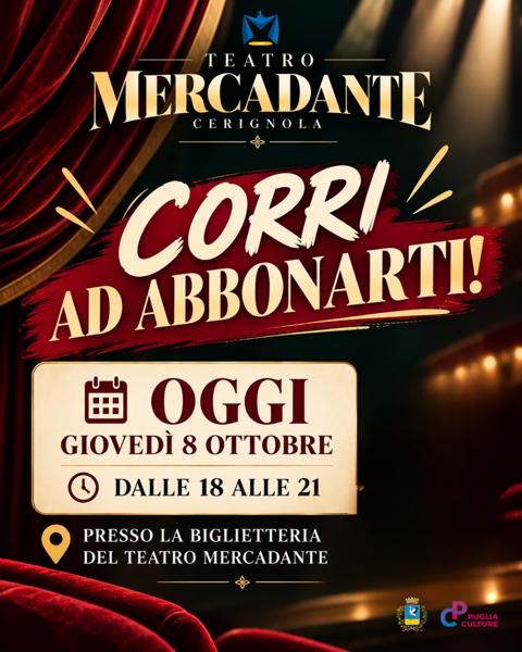 Stagione Teatrale 2026/2027 - Campagna Abbonamenti