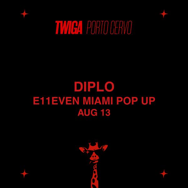 Diplo E11EVEN MIAMI Pop Up