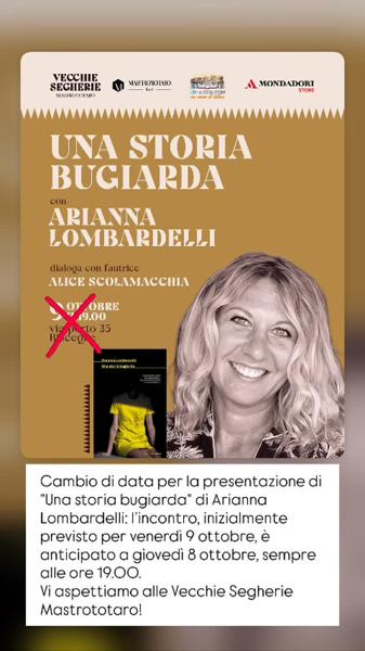 Presentazione del libro "Una storia bugiarda"