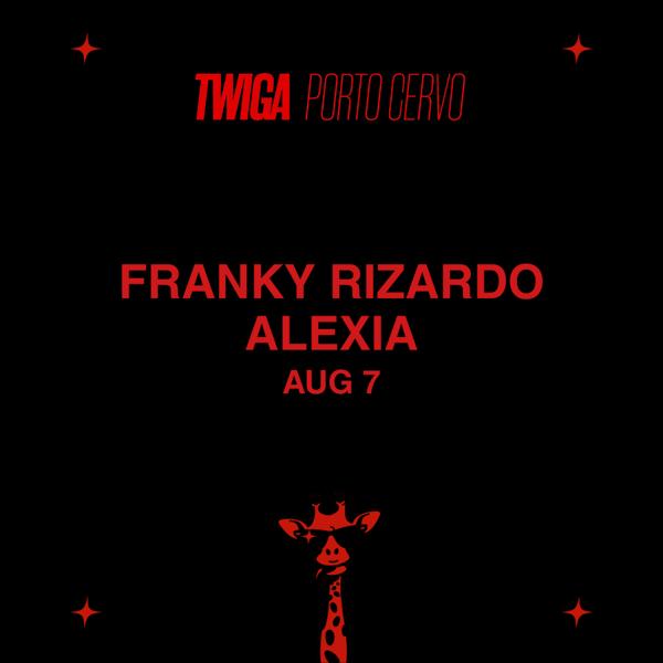 Franky Rizardo & Alexia at Twiga Porto Cervo