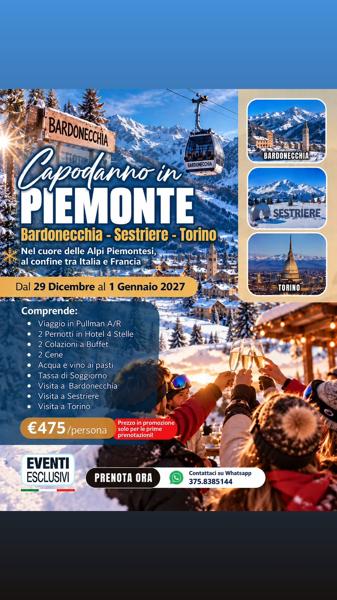 Capodanno in Piemonte