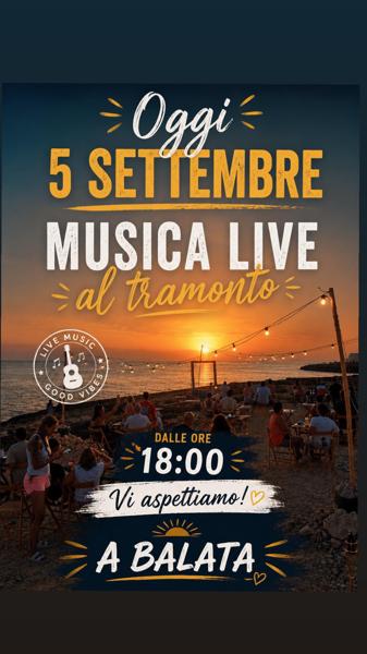 Musica Live al Tramonto