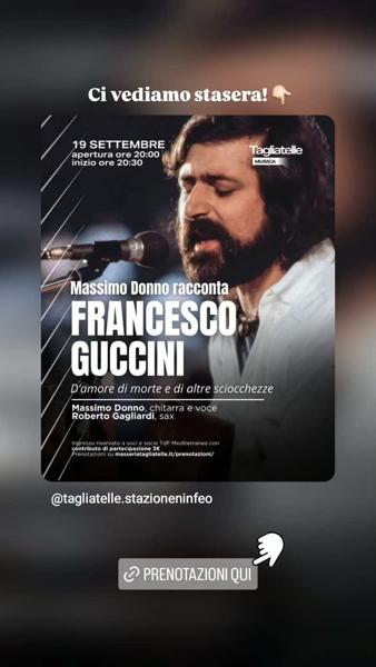 Massimo Donno racconta Francesco Guccini