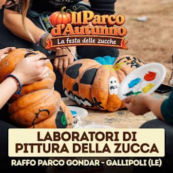 Laboratorio di decorazione della zucca