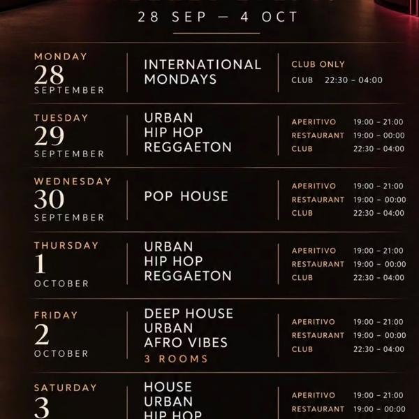 WED · MIDWEEK FEVER · POP HOUSE
