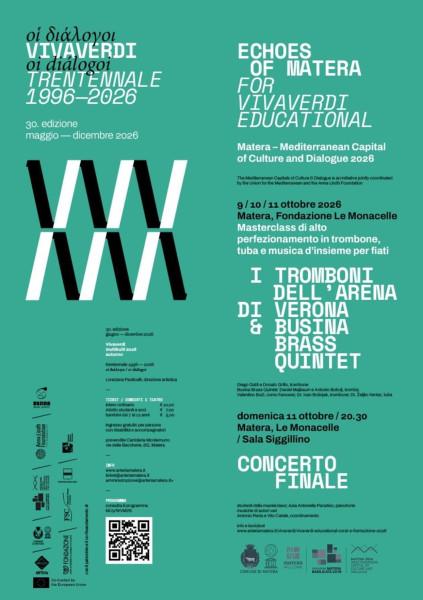 Concerto finale della masterclass con Busina Brass Quintet